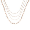 2021 New Good Quality Hot Sale Fashion Jewelry Women Simple Hip-hop Trend 4 Layer Gorgeous Chain Necklace